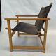 Vintage Safari Chair 1980s Hyllinge Møbler Denmark