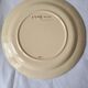 6 dinner plates with Moustiers de Longchamp decor. 1985
