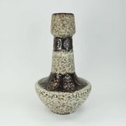 large FLOOR VASE 1970s fat lava glaze ornamental decor model 100