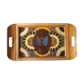 Butterfly wood top