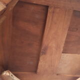 1930 art deco wood marquee pedestal table