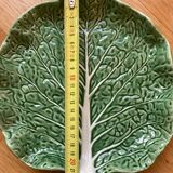Cabbage leaf dessert plates