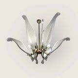 Venetian Chandelier by Franco Luce for Seguso, 1960s