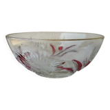 Glass or crystal salad bowl