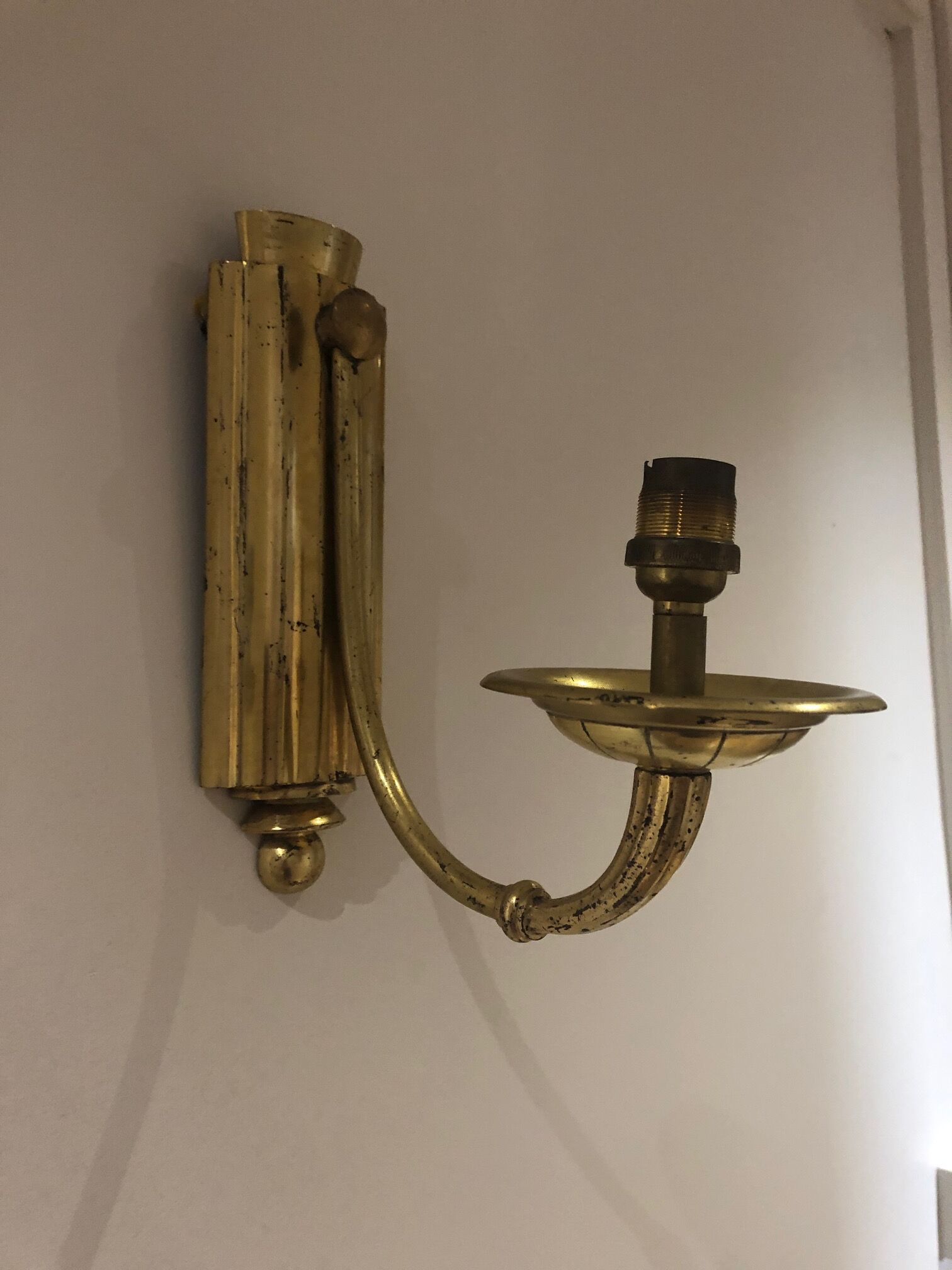 Art Deco sconces pair