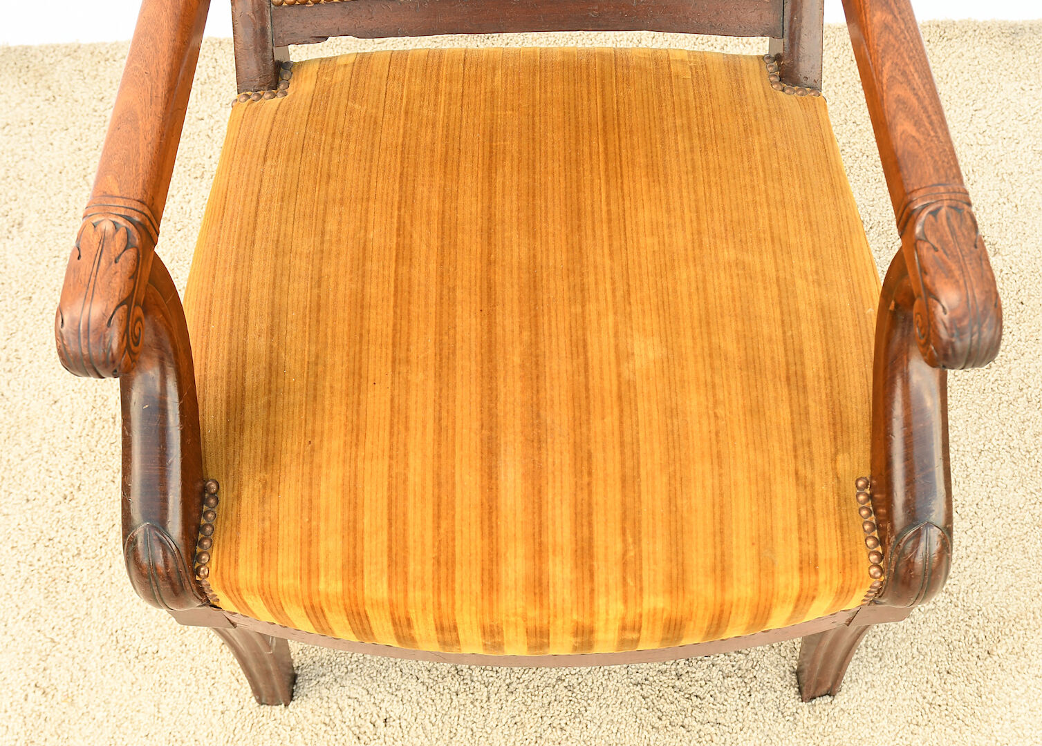 Restoration style armchair