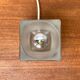 Vintage German glass cube table lamp TA 14 by Peill & Putzler, 1970s.