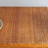 Vintage rattan chest of drawers circa 70s