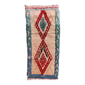 Azila Colorful Berber Rug - 190 x 83 cm