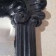 Miroir à fronton bois sculpté fin XIXème