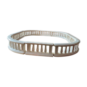 Centre de table porcelaine 9 pièces