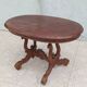 Napoleon III guéridon table in walnut