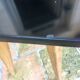 Black Formica 60-year-round tabouret