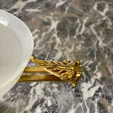 Pair of onyx and gilt bronze cups circa 1880