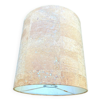 Cork lampshade