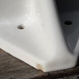 White ceramic shelf