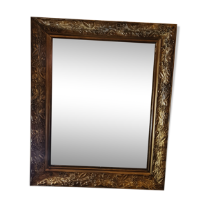 miroir doré 52x63cm