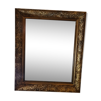Miroir doré 52x63cm