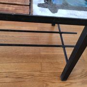 Madoura Jouver Coffee Table Wood and Ceramic Scandinavian Design France 1960
