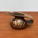 Brutalist Vintage German Bronze Decorative Carafe by Gilde