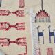 Tapis kilim beige à motifs multicolores fait main en pure laine