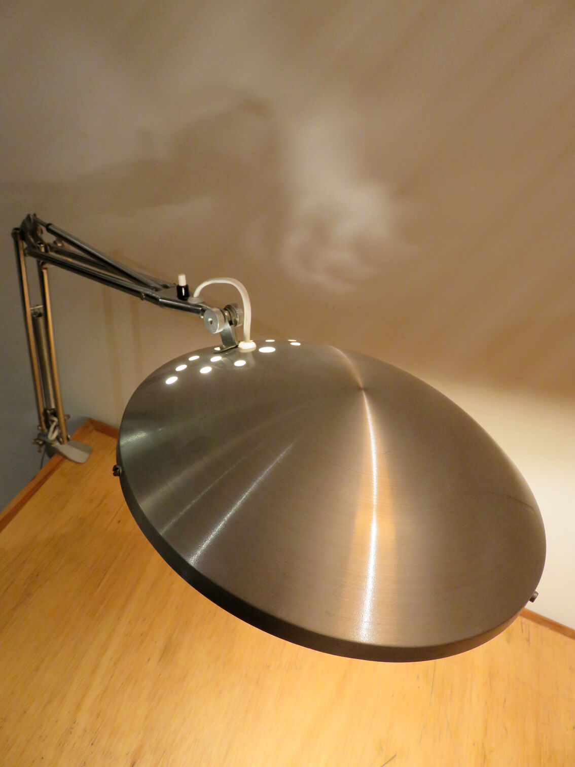 Lampe articulée Spoutink argent