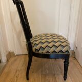 Chaise chauffeuse Napoleon 3