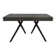Brown wooden desk made