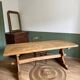 Monastery table, solid wood, country - farmhouse table