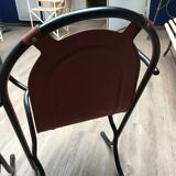 Paire de fauteuils en fer