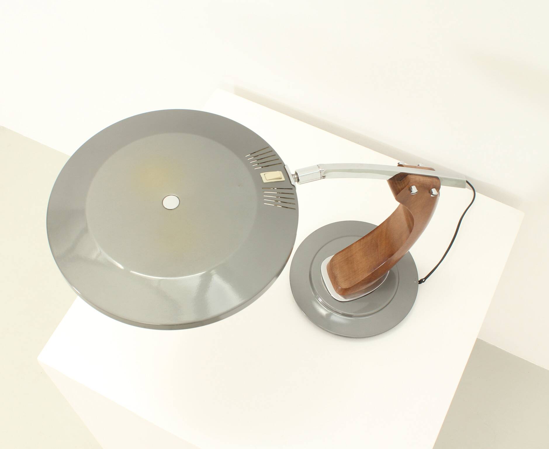 Desk lamp President S/C grey by Fase, Spain 1960s