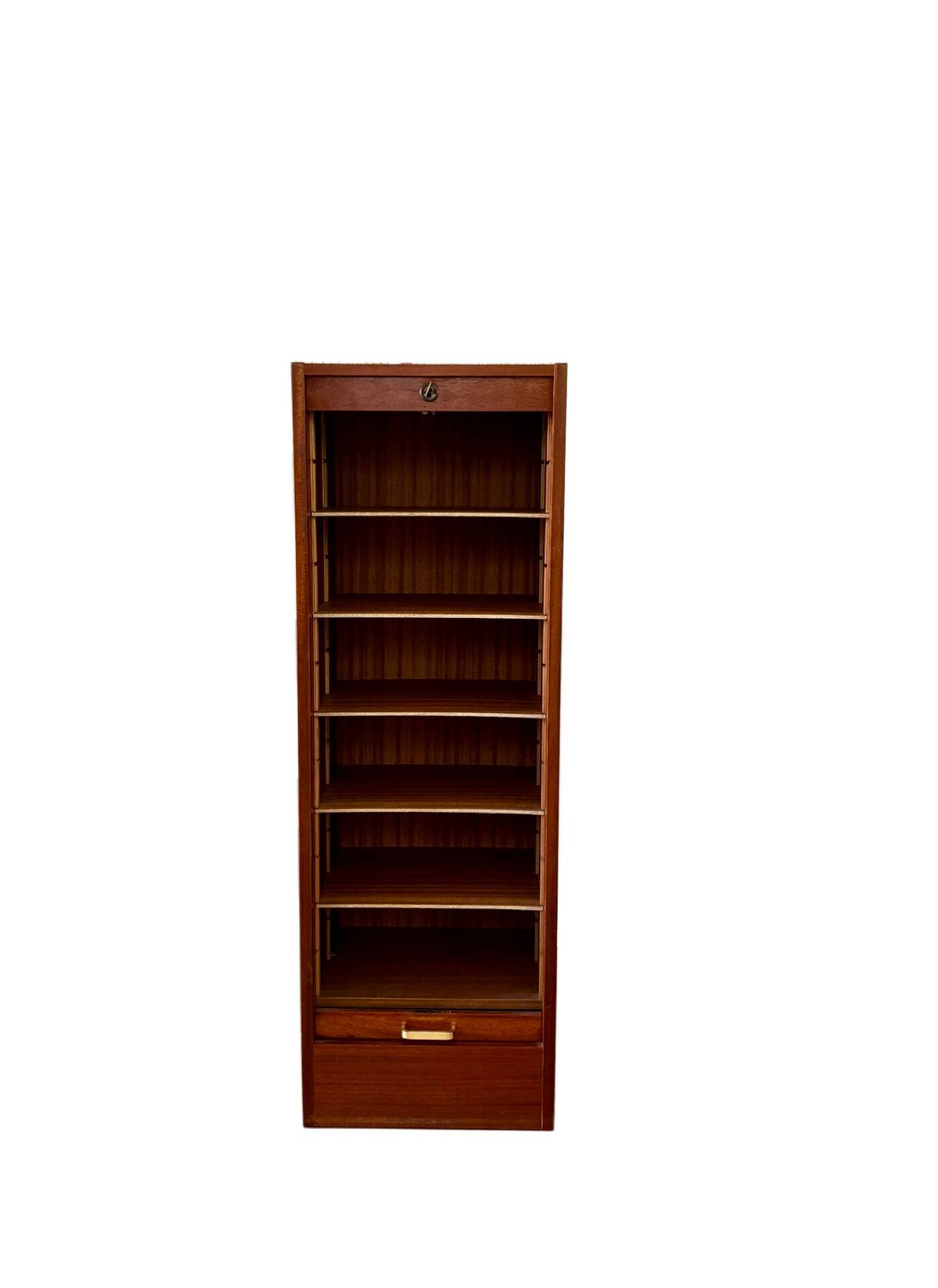 Vintage curtain filing cabinet – 1960s/70s