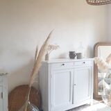 Old white Parisian buffet