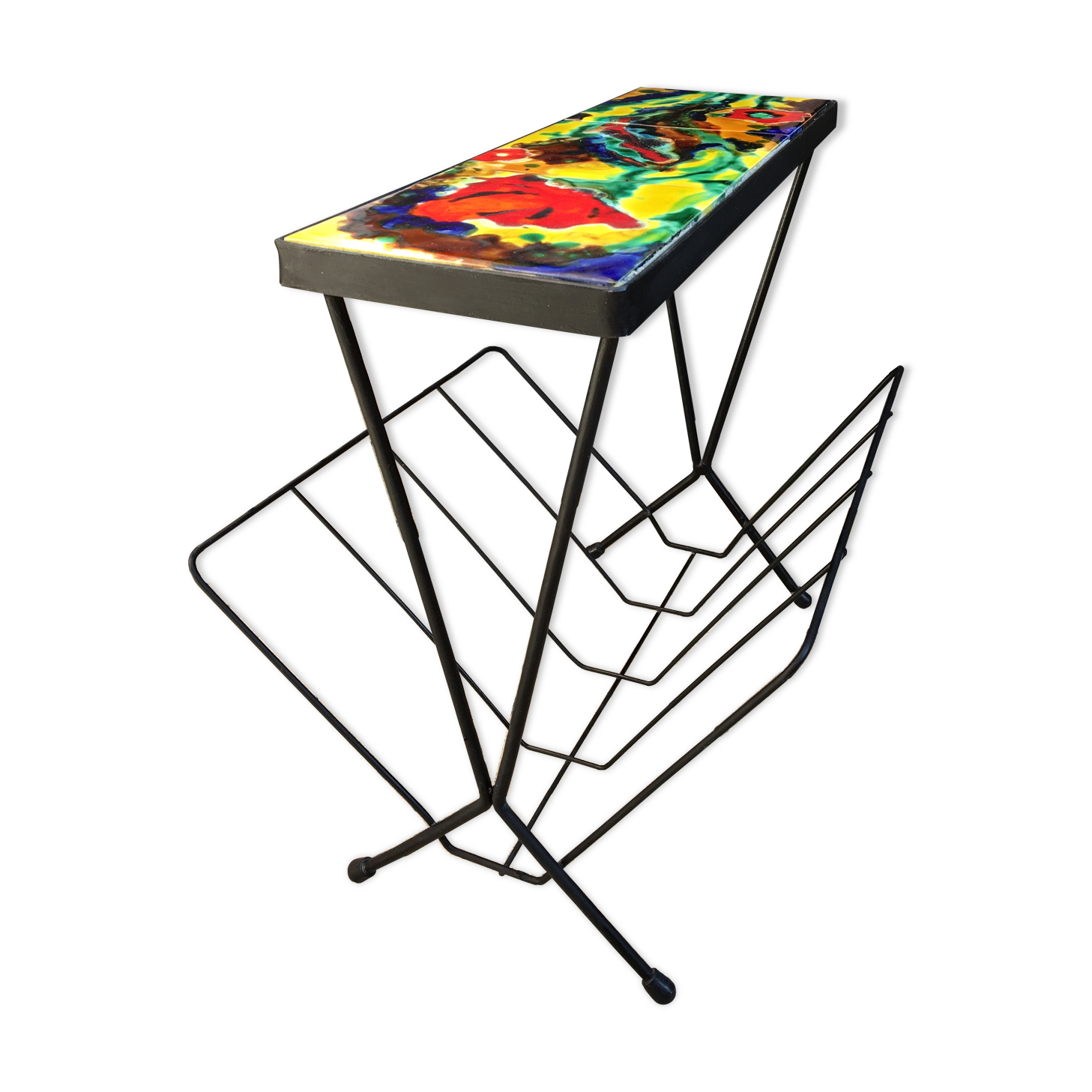 Vintage magazine rack