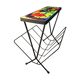 Vintage magazine rack