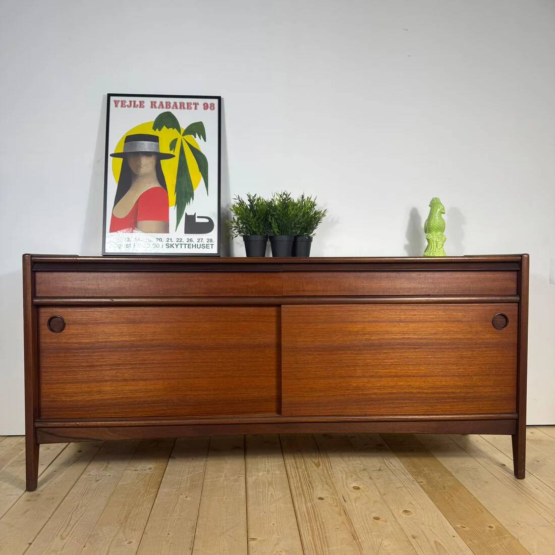 John Herbert teak sideboard – British mid-century credenza from the 1960s