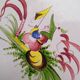 Assiette faience au chinois Les Islettes XVIIIem
