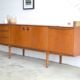 Vintage Scandinavian teak sideboard by McIntosh * 213 cm *