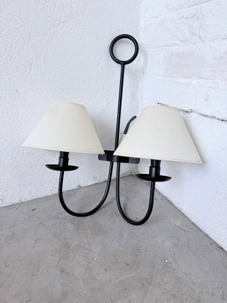 Applique double feux royère