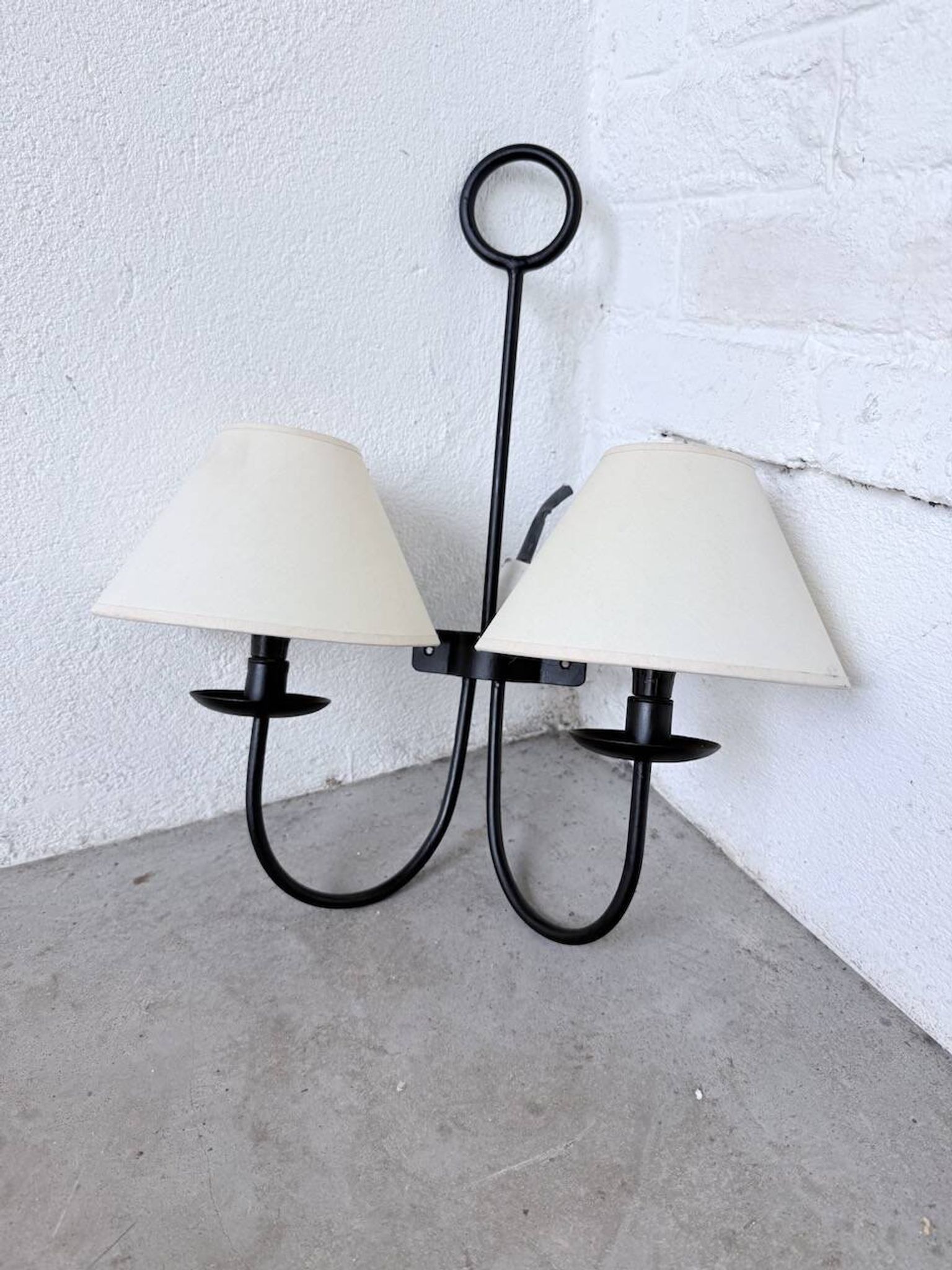 Applique double feux royère