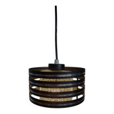 Lampe à suspension design vintage, Hillebrand, vermoedelijk jaren 80