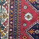 Nice large vintage carpet chirwan Azerbaijan handmade 234x310 cm