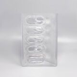 1970s Astonishing "Frost" vase in glass by Arnolfo di Cambio. Made In Italy. This vase is in excelle