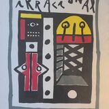 Screen print by Ignasi Sumoy