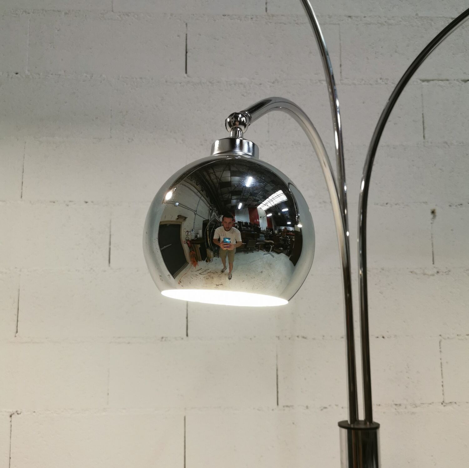 Floor lamp "Lily of the valley", Reggiani, 1970