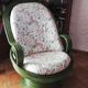 Rocking chair structure bambou