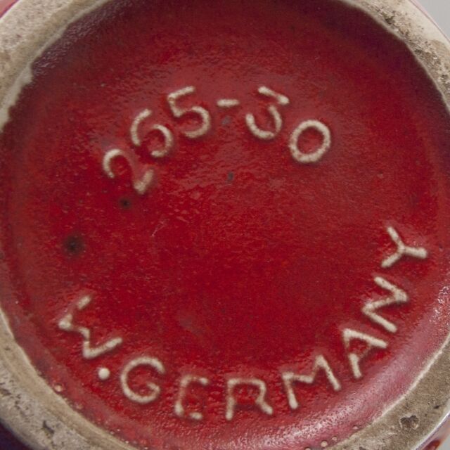 Red vase Scheurich 265-30