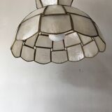 Mother-of-pearl hanging lamp