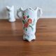 3 bouquetières in porcelain and biscuit