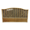 Rattan and bamboo headboard 140